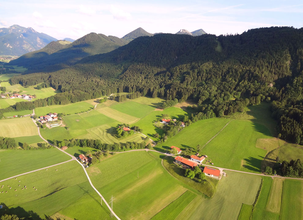 Luftaufnahme Ablingerhof